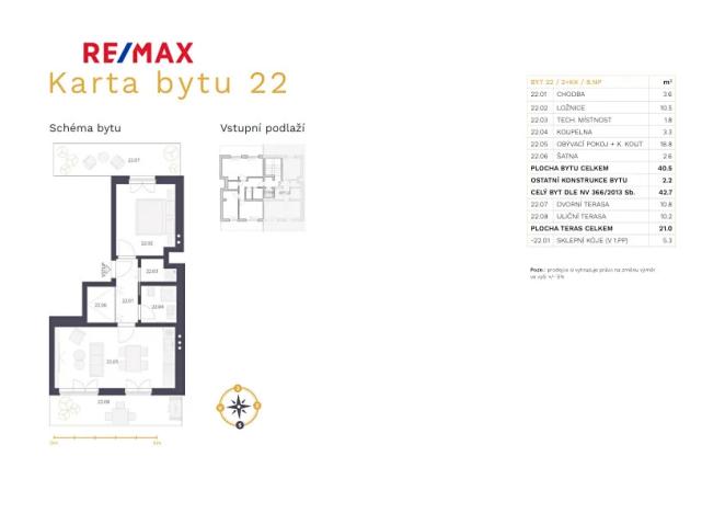 Pronájem bytu 2+kk, Praha - Vinohrady, Slezská, 43 m2