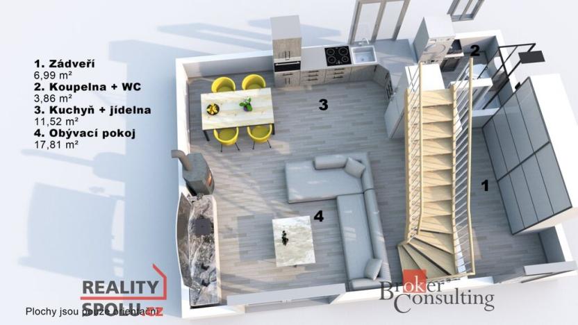 Prodej rodinného domu, Dvůr Králové nad Labem, Na Kopečku, 78 m2