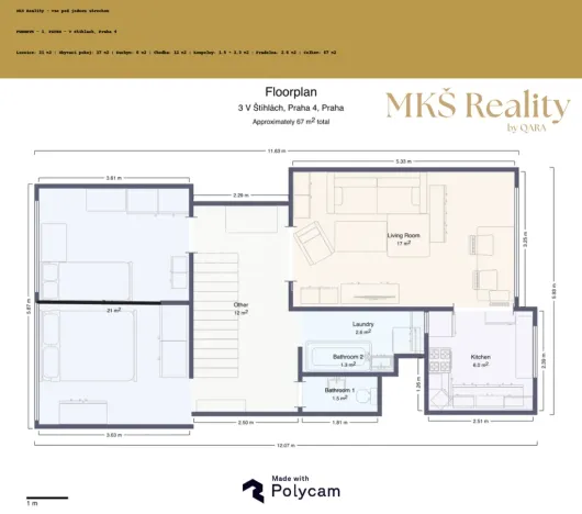 Prodej bytu 4+kk, Praha, V Štíhlách, 80 m2