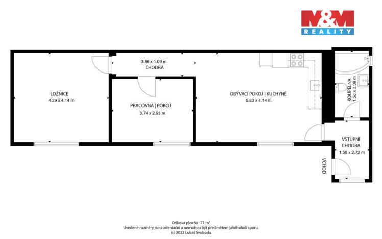 Prodej bytu 3+kk, Ostrava, Bohumínská, 70 m2