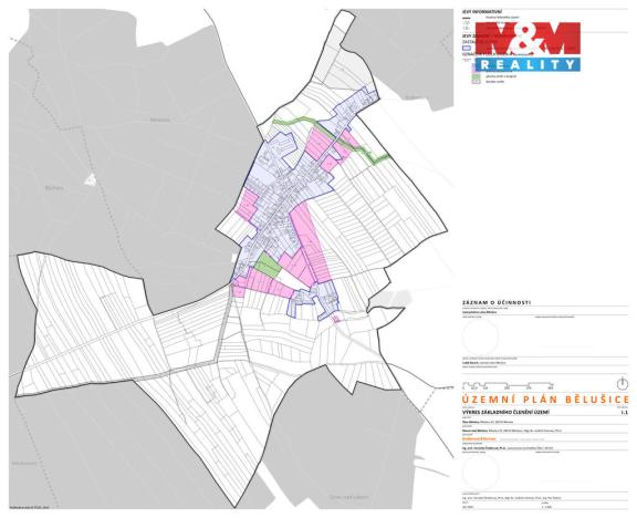 Prodej pozemku pro bydlení, Bělušice, 3662 m2