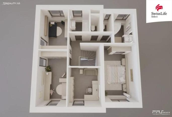 Prodej rodinného domu, Praha - Libuš, Na močále, 174 m2