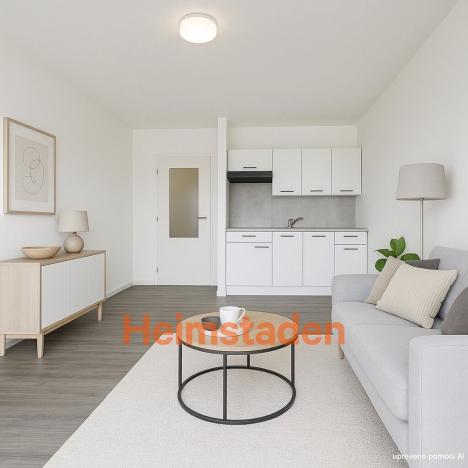 Pronájem bytu 1+kk, Frýdek-Místek - Frýdek, Nad Mostárnou, 21 m2