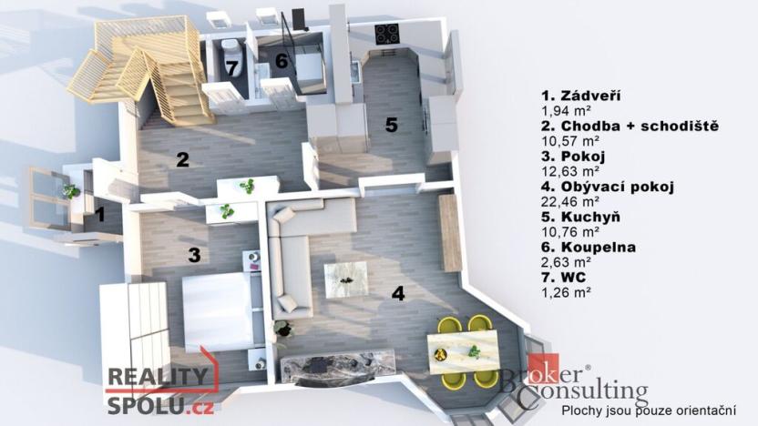 Prodej rodinného domu, Hanušovice, Sportovní, 105 m2