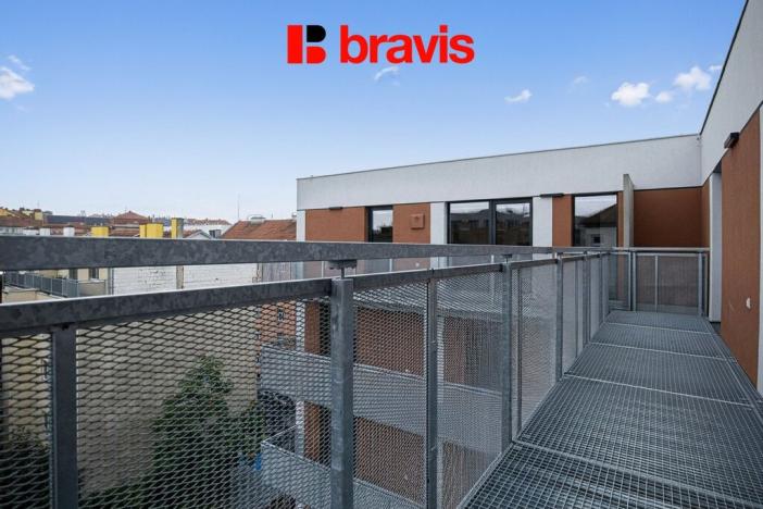 Pronájem bytu 2+kk, Brno, Auerswaldova, 51 m2