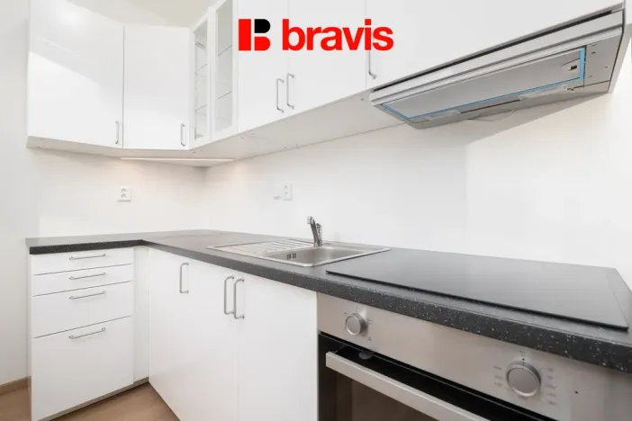 Pronájem bytu 1+kk, Brno - Maloměřice, Rázusova, 39 m2