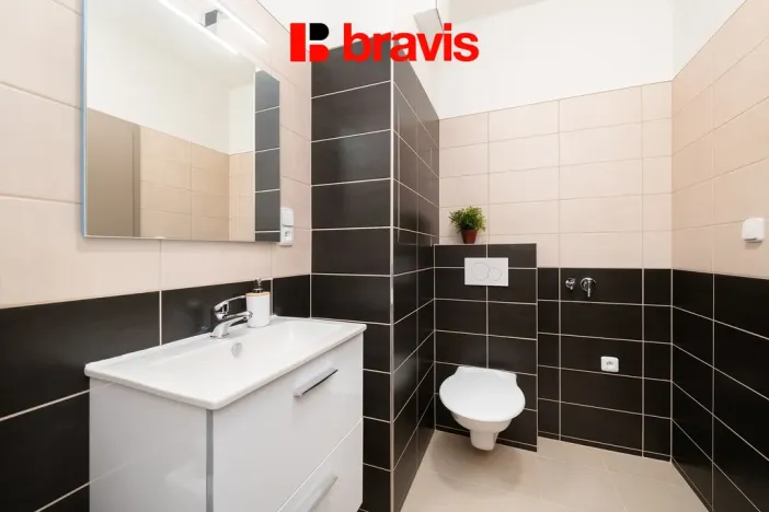 Pronájem bytu 1+kk, Brno - Maloměřice, Rázusova, 39 m2
