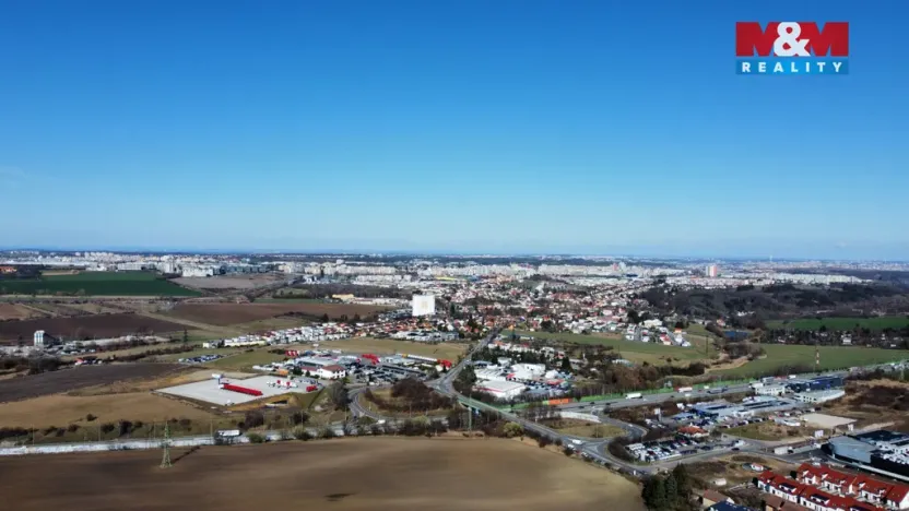 Pronájem komerčního pozemku, Ořech, Karlštejnská, 360 m2