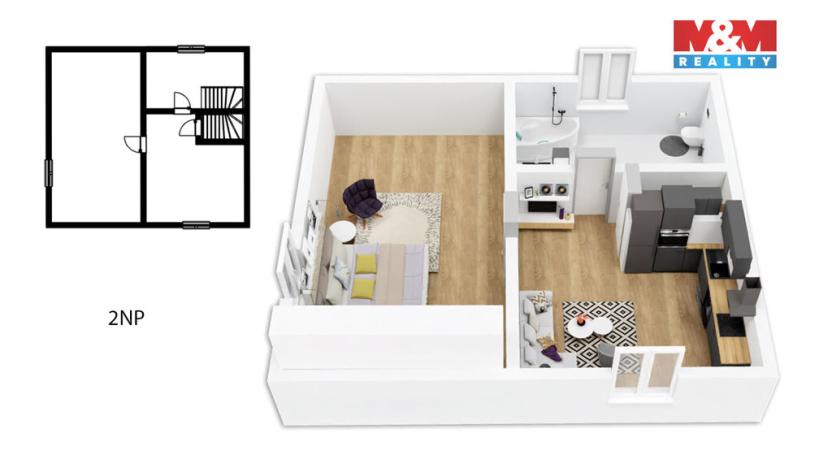 Prodej rodinného domu, Kladno - Švermov, Jar. Seiferta, 128 m2