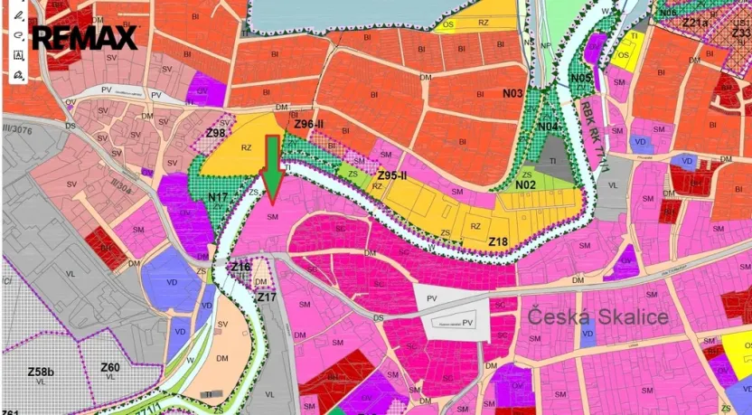 Prodej výrobních prostor, Česká Skalice, E. Beneše, 15000 m2