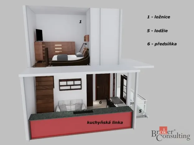 Prodej bytu 1+1, Rokytnice nad Jizerou - Rokytno, 28 m2