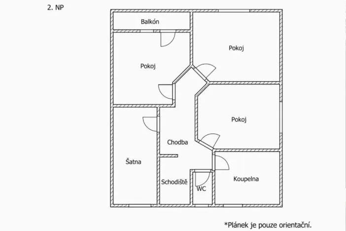 Pronájem rodinného domu, Kyšice, V. Vlčka, 222 m2