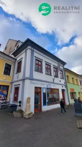 Pronájem bytu 1+kk, Úštěk, Mírové náměstí, 38 m2