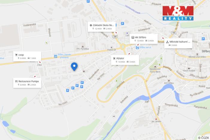 Prodej bytu 3+1, Stříbro, Západní Předměstí, 72 m2