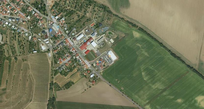 Dražba komerčního pozemku, Miroslav, Nádražní, 3076 m2