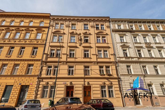 Pronájem bytu 2+kk, Praha - Nové Město, Trojická, 42 m2