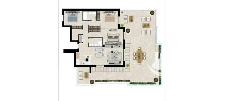 Prodej bytu 4+kk, Casares, Španělsko, 108 m2