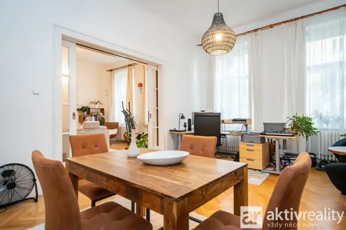 Pronájem bytu 3+1, Praha - Vinohrady, Polská, 134 m2