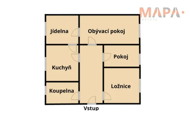 Prodej bytu 4+1, Litvínov - Horní Litvínov, Podkrušnohorská, 73 m2