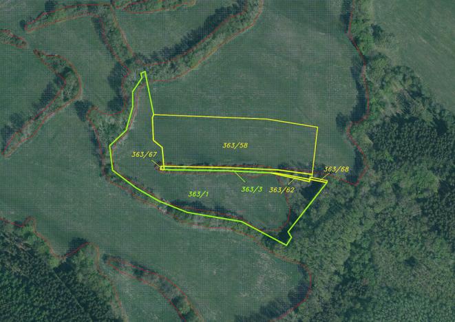 Prodej pole, Ždírec, 26461 m2