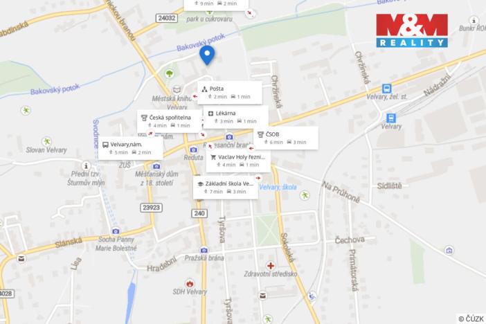 Prodej rodinného domu, Velvary, Růžová, 50 m2