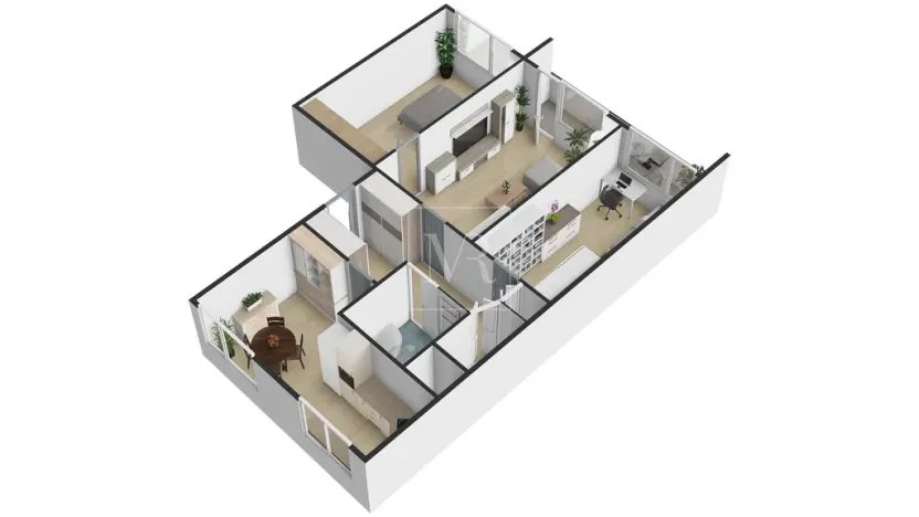 Prodej bytu 3+1, Praha - Kobylisy, Luhovská, 74 m2