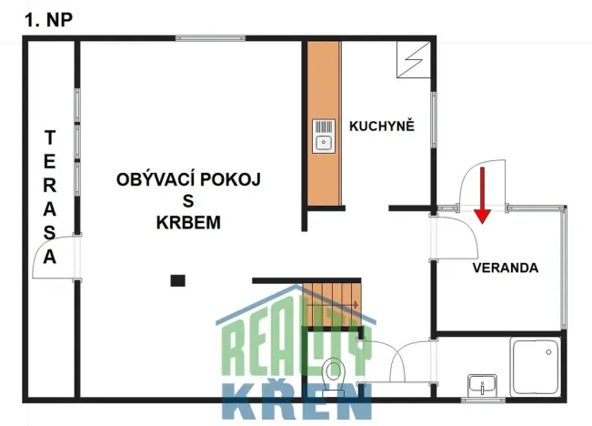 Prodej chaty, Úštěk - Habřina, 70 m2