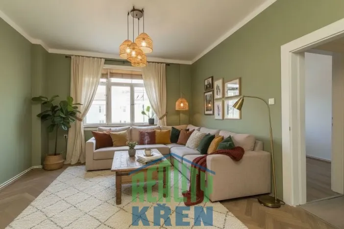 Prodej bytu 2+kk, Praha - Bubeneč, V. P. Čkalova, 51 m2