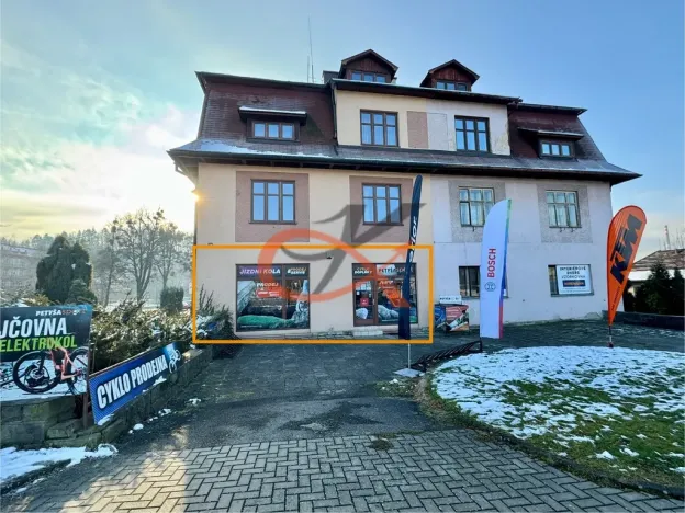 Pronájem obchodního prostoru, Rožnov pod Radhoštěm, Tyršovo nábřeží, 90 m2