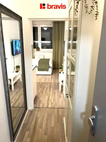 Pronájem bytu 1+kk, Brno, Libušino údolí, 17 m2
