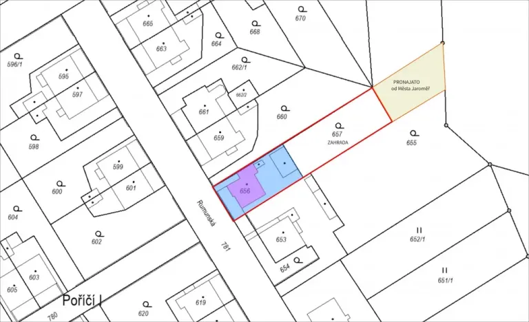 Prodej rodinného domu, Jaroměř - Josefov, Rumunská, 150 m2