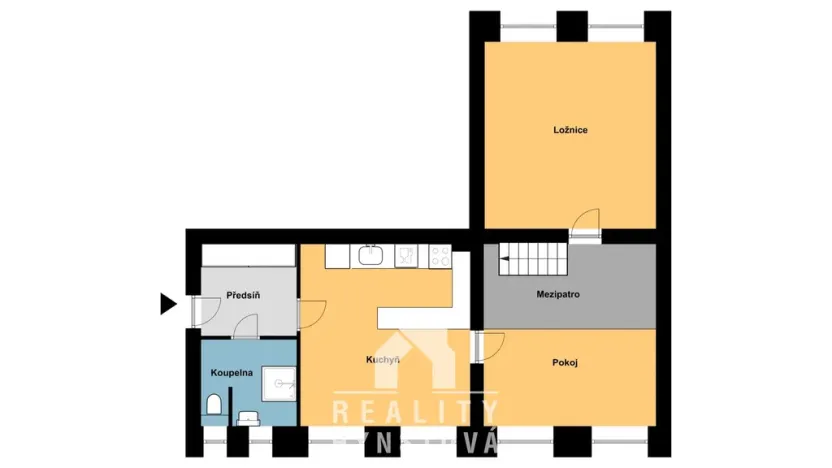 Prodej bytu 3+1, Olomučany, 78 m2