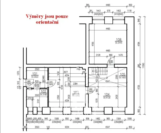 Prodej bytu 3+1, Olomučany, 78 m2