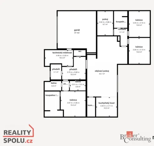 Prodej rodinného domu, Chválenice, 206 m2