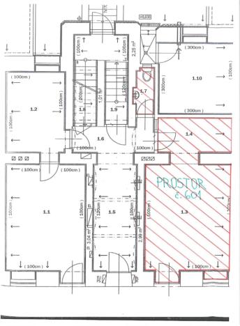 Pronájem obchodního prostoru, Brno, Palackého třída, 26 m2