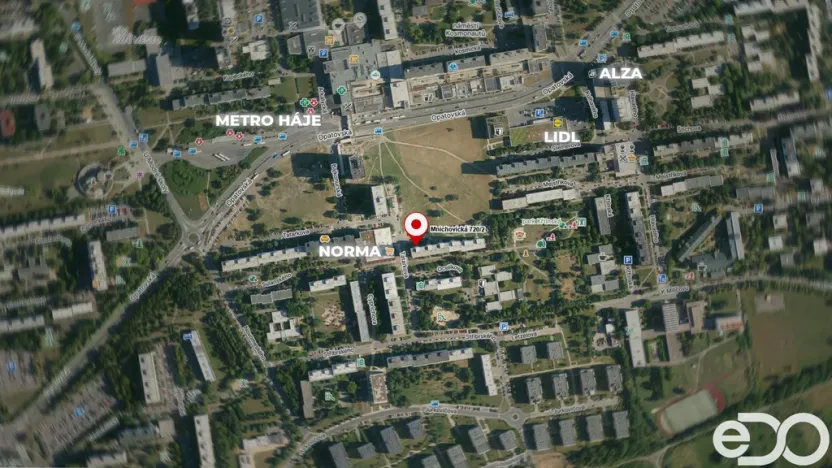 Prodej bytu 1+1, Praha, Mnichovická, 37 m2