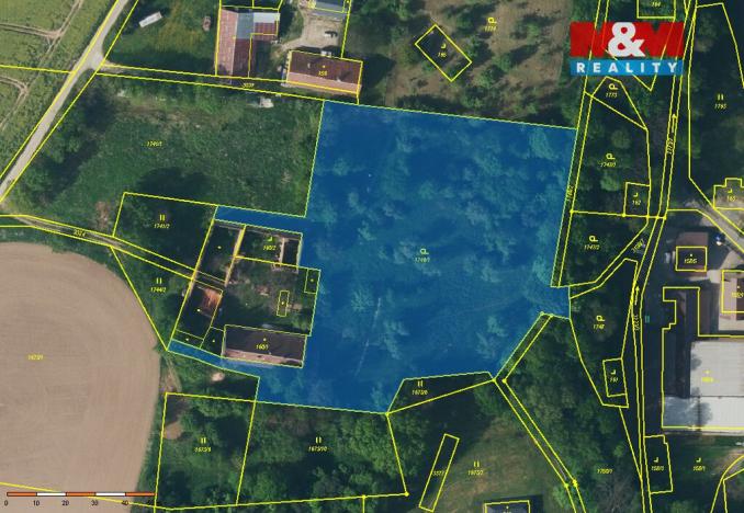 Prodej zahrady, Bernartice, 8163 m2