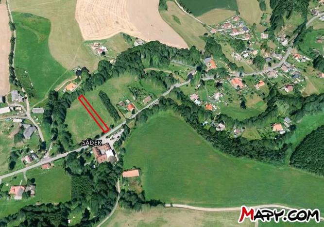 Prodej zahrady, Sádek, 2270 m2