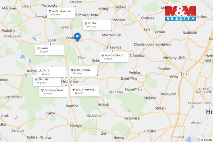 Prodej rodinného domu, Nechanice - Suchá, 85 m2