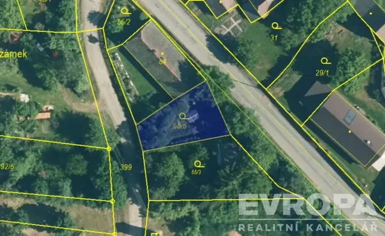 Prodej pozemku pro bydlení, Hlohovice, 484 m2