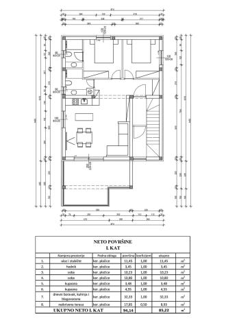 Prodej bytu 3+kk, Vir, Chorvatsko, 85 m2