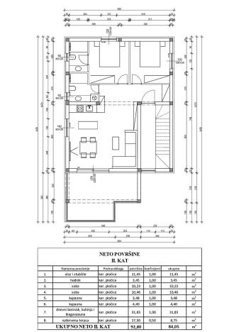 Prodej bytu 3+kk, Vir, Chorvatsko, 85 m2