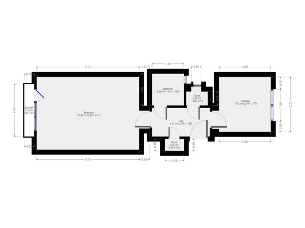 Pronájem bytu 1+1, Praha - Vinohrady, Ondříčkova, 33 m2