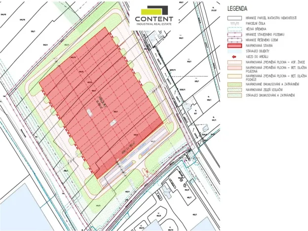 Pronájem skladu, Karviná - Staré Město, Bohumínská, 10508 m2