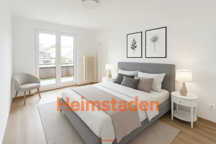 Pronájem bytu 2+1, Ostrava - Slezská Ostrava, Bernerova, 51 m2