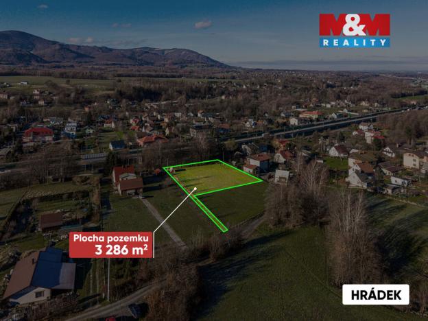 Prodej pozemku pro bydlení, Hrádek, 3286 m2