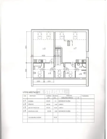 Pronájem bytu 1+kk, České Budějovice, E. Beneše, 43 m2