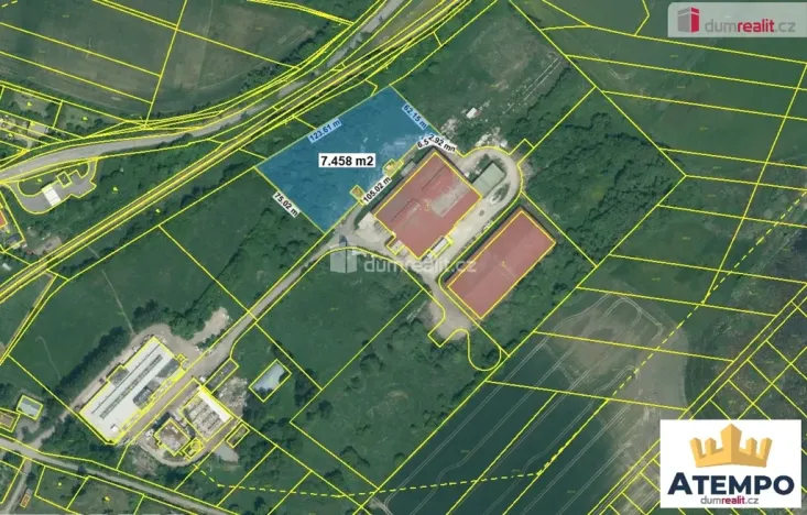 Prodej komerčního pozemku, Bavorov, Tírenská, 54268 m2