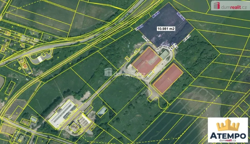 Prodej komerčního pozemku, Bavorov, Tírenská, 54268 m2