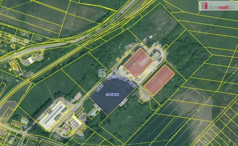 Prodej komerčního pozemku, Bavorov, Tírenská, 54268 m2